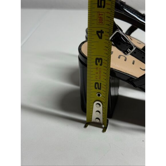 Unisa Hayney Womens Pointed Closed Toe Block Heel Pumps Size 6 Black See Notes - Picture 3 of 10